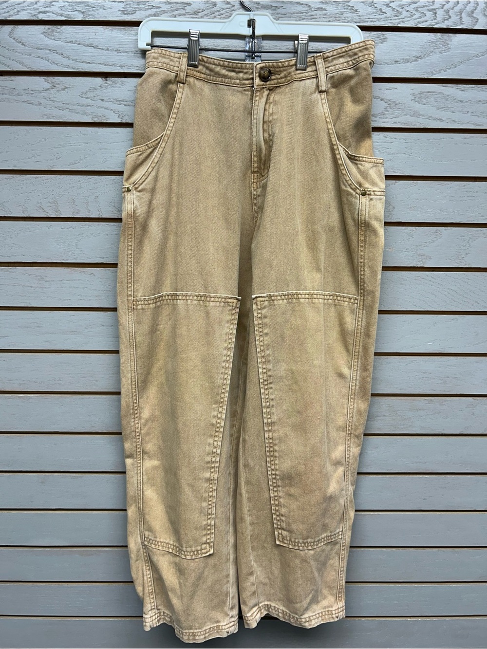 So Me Women's Cargo Pants in Tan
